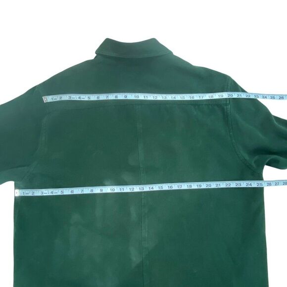 Levis Mens Chamois Flannel Shacket | L | Green | Lined | Chore Western Cowboy - Picture 6 of 11